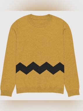 Peanuts Charlie Brown zigzag stripe shirt top